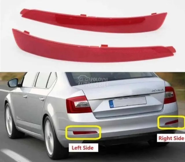 Katadiopter u Zadnjem Braniku za Škoda Octavia od 2013. do 2017. god. - 5E5945106