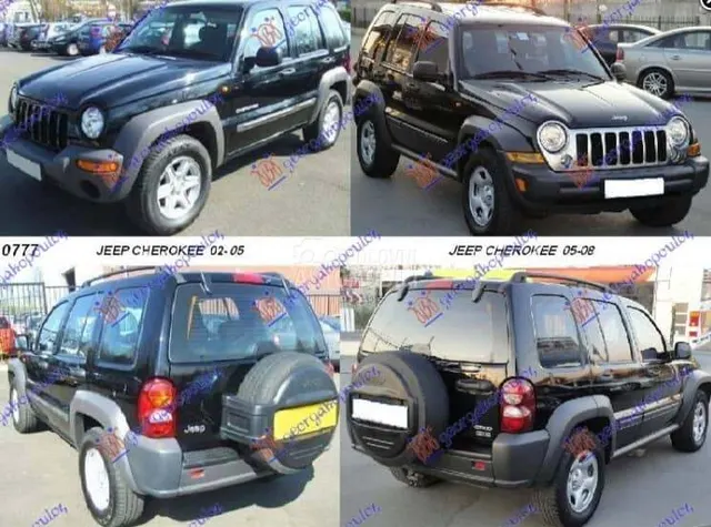 Karoserijski Delovi za Jeep Cherokee od 1997. do 2019. god.