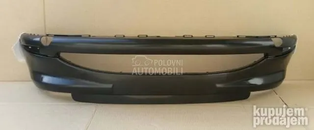 Prednji Branik Crni za Peugeot 206 od 1998. do 2009. god.