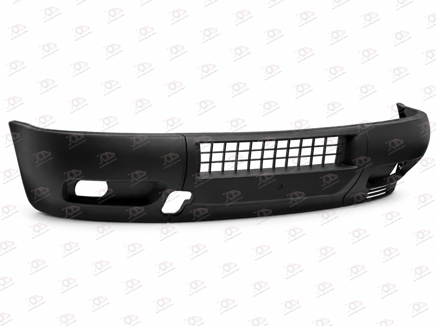 Prednji Branik Crni (sa Maglenkama) Iveco Daily 2000-2007 — Iveco Daily (2000-2007)
