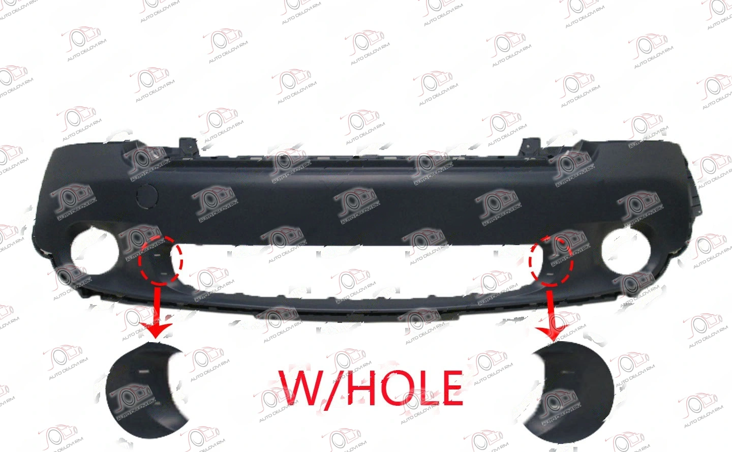 Prednji Branik PM (Otvori za Lajsnu) (Chrome-Line) MINI Countryman (od 2011.) — Mini Countryman (F60)