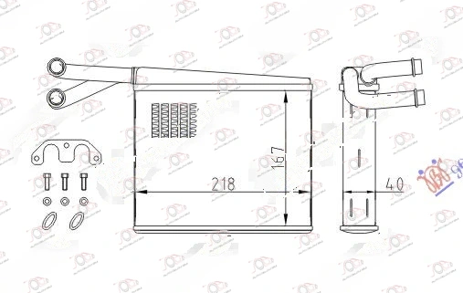 Grejač Kabine Zadnji Benzin/Dizel (160x152) Mercedes Sprinter (od 2013.) — Mercedes Sprinter 2018- (W907)