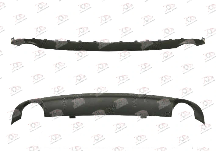 Spojler Zadnjeg Branika (2 Otvora za Cevi Auspuha) Audi A4 2005-2008 — Audi A4 (B7)