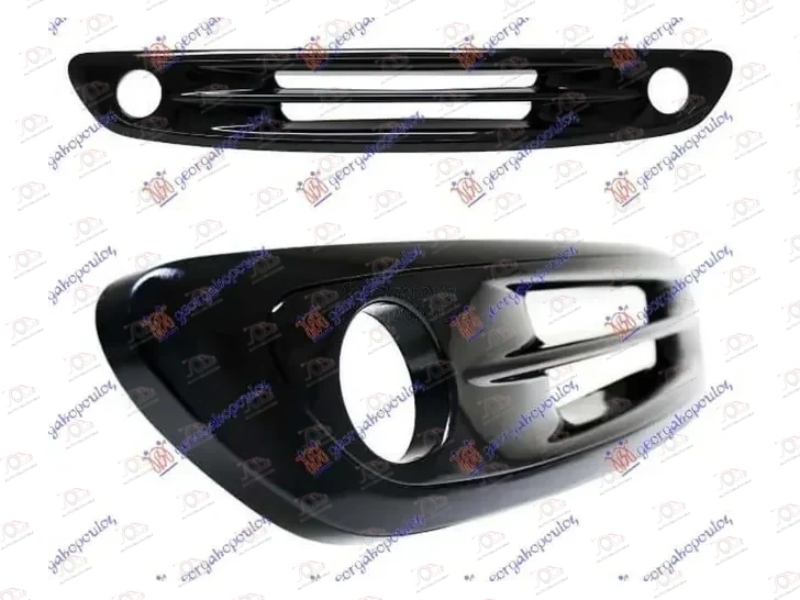 Maska Sjaj Crna sa Maglenkama Smart Fortwo 1998-2002 — Smart Fortwo (Mk1)