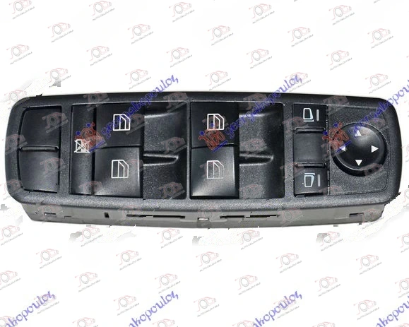 Prekidač u Prednjim Vratima Crni (4 Tastera) (3 PIN) Mercedes R Class (W251) 2006-2010 — Mercedes R-Class (W251)