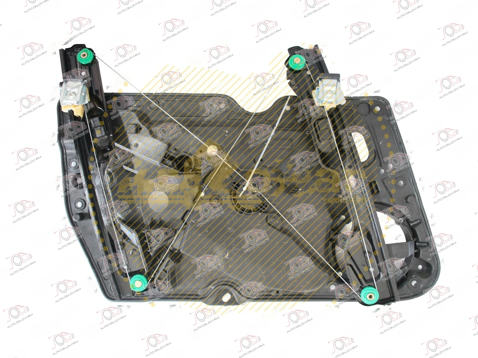 Podizač Prednjeg Prozora Električni (bez Motora) 3/5 Vrata (sa Nosačem) Volkswagen Golf 6 2008-2013 - DESNO — Volkswagen Golf 6