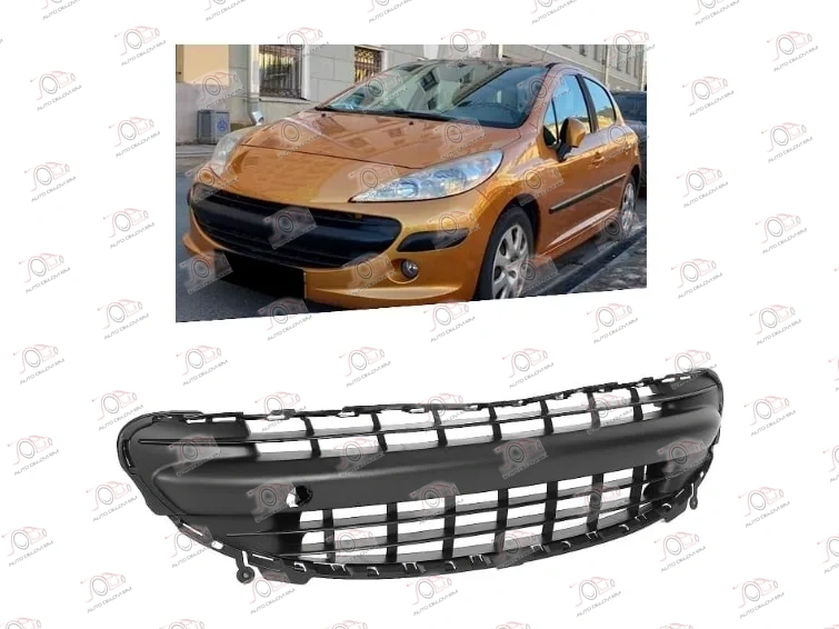 Centralna Rešetka Peugeot 207 2006-2010 — Peugeot 207