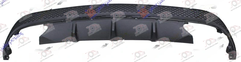Spojler Zadnjeg Branika (Amg Line) Mercedes E Class (C207) Coupe/Cabrio 2013-2016 — Mercedes E-Class Coupe/Cabriolet (C207)