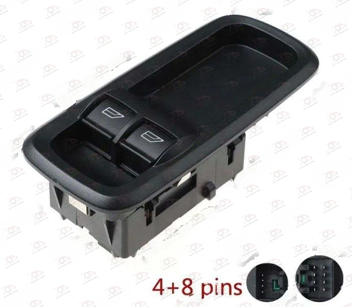 Prekidač u Prednjim Vratima (2 Tastera) -96 (7 PIN) Ford Fiesta 2008-2013 - LEVO — Ford Fiesta