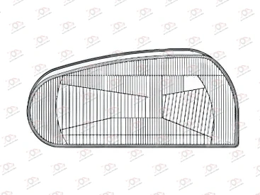 Staklo Fara Volkswagen Golf 3 1992-1998 - LEVO — Volkswagen Golf 3