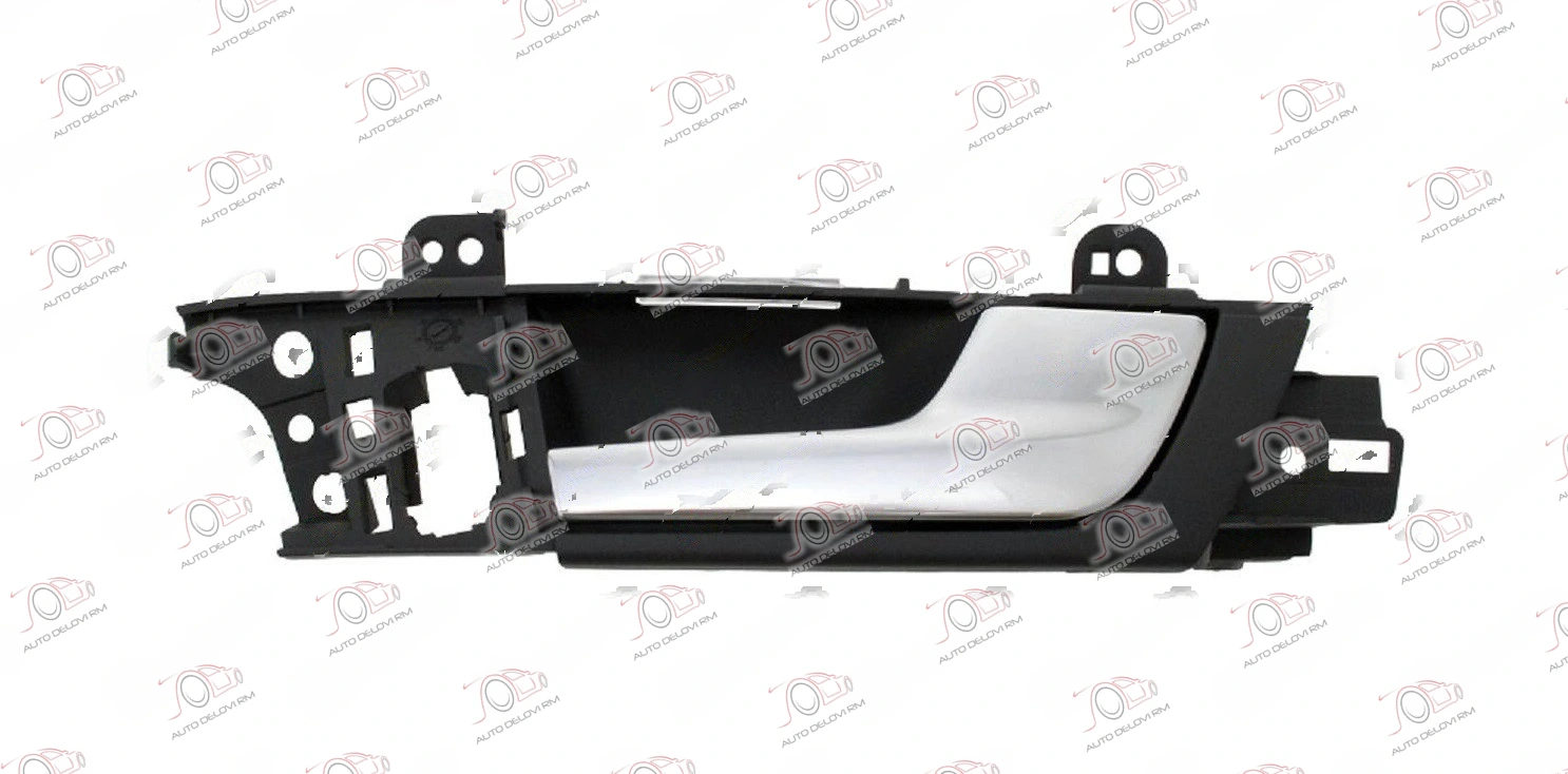 Kvaka Prednjih Vrata Unutrašnja Srebrna/Crna Audi A3 2003-2008 - DESNO — Audi A3