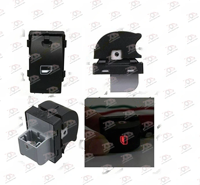 Prekidač u Prednjim/Zadnjim Vratima (4 PIN) Audi A4 2005-2008 - DESNO — Audi A4 (B7)