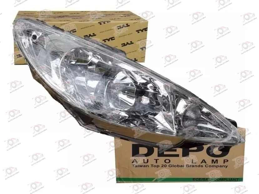 Far Peugeot 206 (duplo sočivo-H1/H7) 2006-2009 - DESNO — Peugeot 206