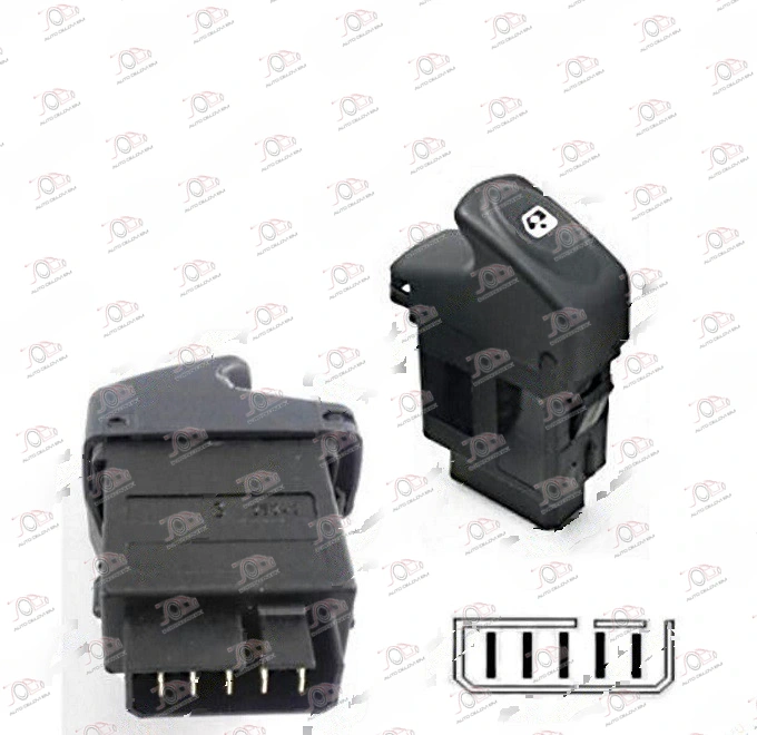 Prekidač u Prednjim Vratima (Auto) (5 PIN) Renault Kangoo 1998-2003 — Renault Kangoo