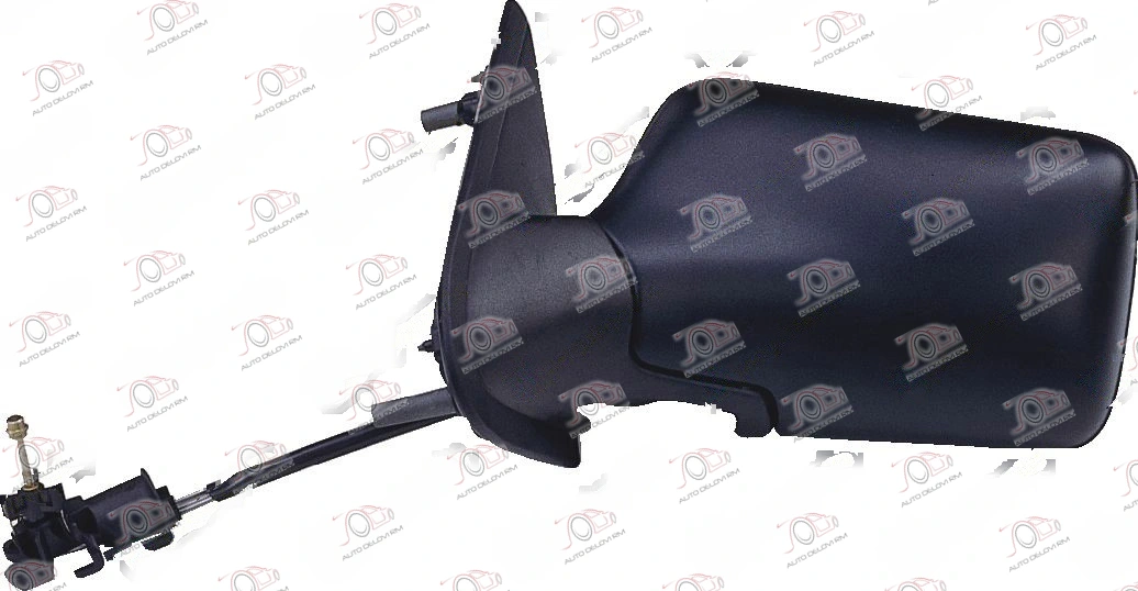 Retrovizor Mehanički sa Sajlom (Asferično Staklo) Volkswagen Golf 3 1992-1998 - LEVO — Volkswagen Golf 3