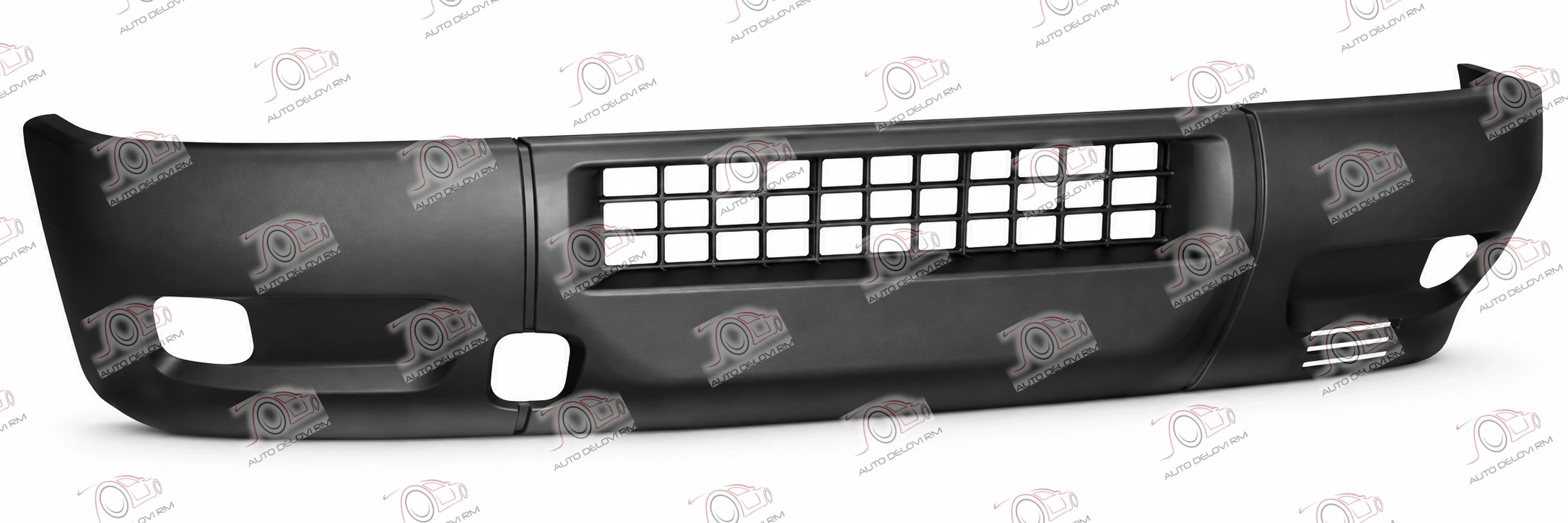 Prednji Branik Sivi (sa Maglenkama) Iveco Daily 2000-2007 — Iveco Daily (2000-2007)