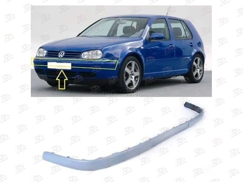 Lajsna Prednjeg Branika Prajmer Volkswagen Golf 4 1998-2004 — Volkswagen Golf 4