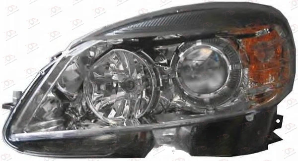 Far (H7/H7) (DEPO) Mercedes C (204) 2007-2011 - LEVO — Mercedes C-Class (W204)