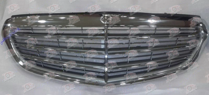 PVC Maska Komplet Srebrna/Hrom (Elegance) Mercedes E Class (W212) (od 2013.) — Mercedes E-Class (W212)