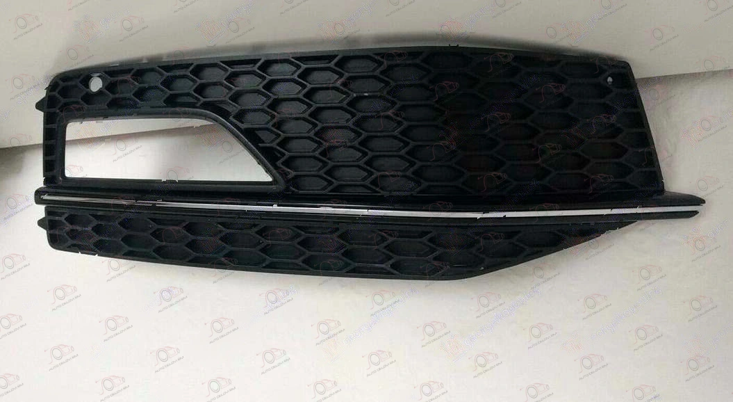 Rešetka Prednjeg Branika (sa Maglenkom) (Hrom Lajsna) (S-Line) Audi A4 (od 2012.) - DESNO — Audi A4 (B9)