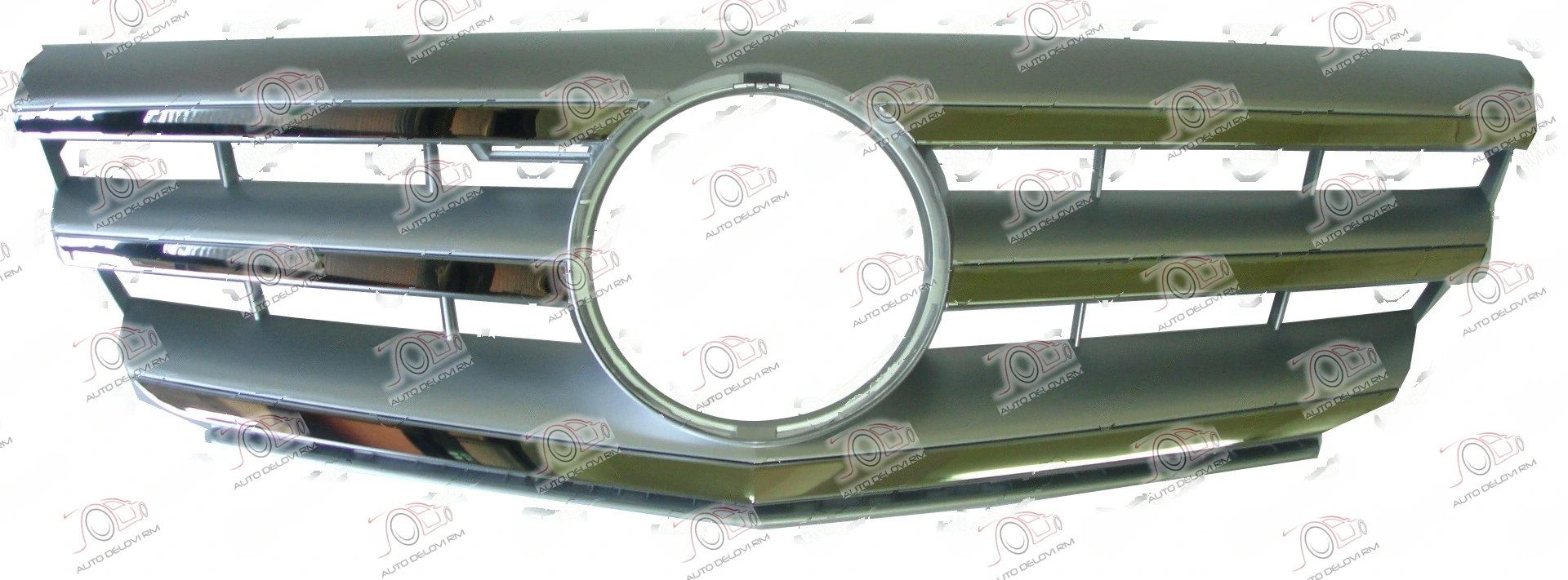 PVC Maska Hrom/Srebrna Mercedes B (245) (od 2008.) — Mercedes B-Class (W245)