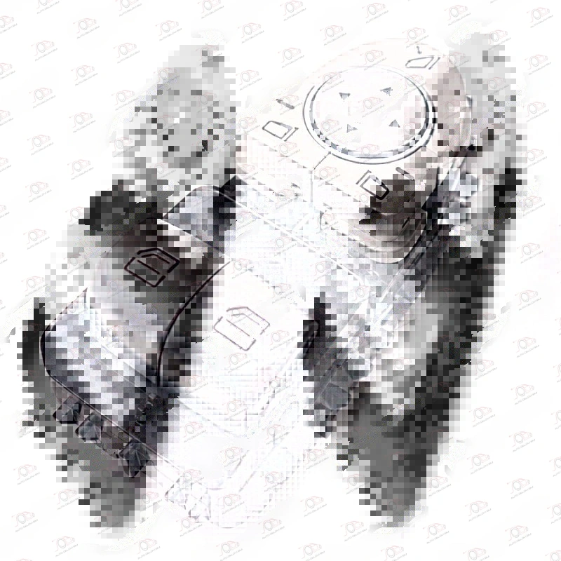 Prekidač u Prednjim Vratima (2 Tastera) (3 PIN) Mercedes Vito (W447) (od 2015.) - LEVO — Mercedes Vito (W447)