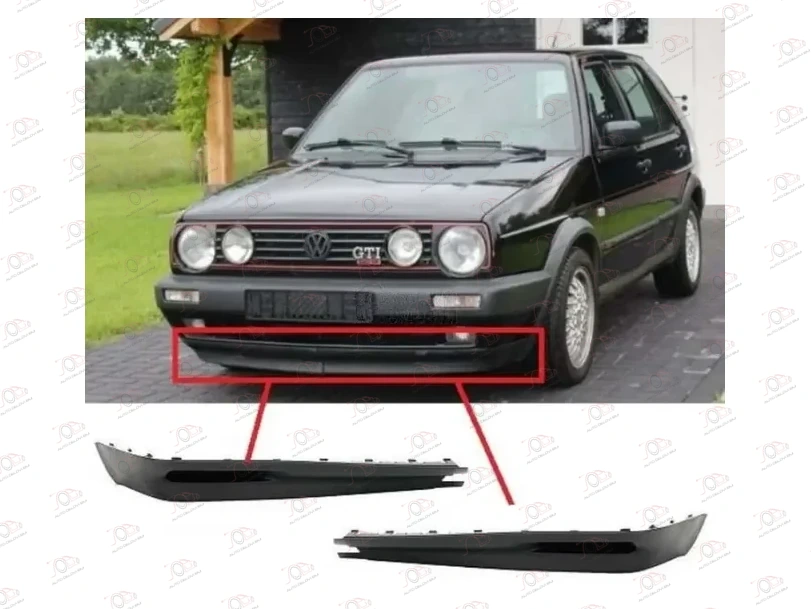 Spojler Prednjeg Branika GTI Volkswagen Golf 2 1988-1991 — Volkswagen Golf 2