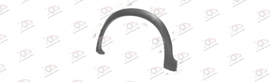 Rub Plastični Zadnjeg Blatobrana Volkswagen Golf 2 1984-1988 - DESNO — Volkswagen Golf 2