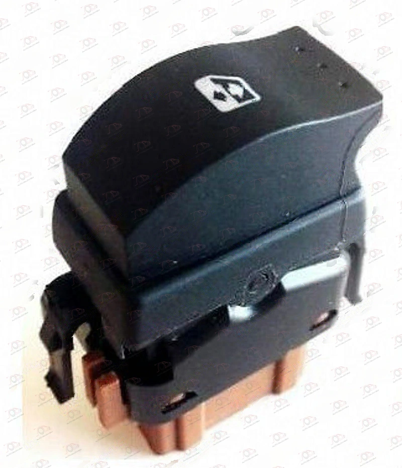 Prekidač u Prednjim Vratima (1 Taster) (Braon Konektor) (6 PIN) Renault Master -09 - DESNO — Renault Master/Mascott