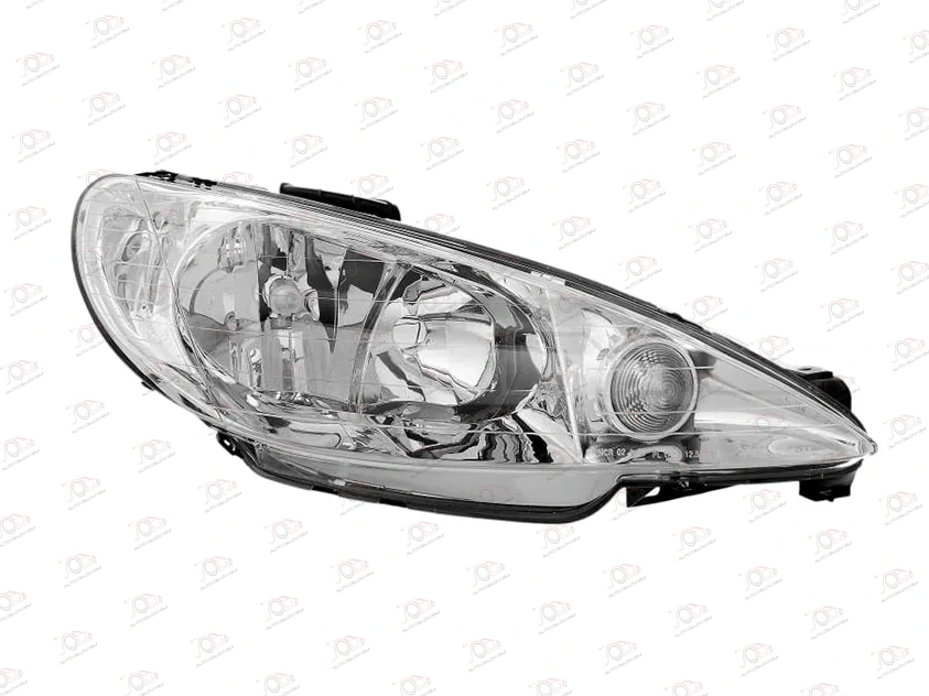 Far Peugeot 206 (duplo socivo-H7/H7) 1998-2006 - LEVO — Peugeot 206