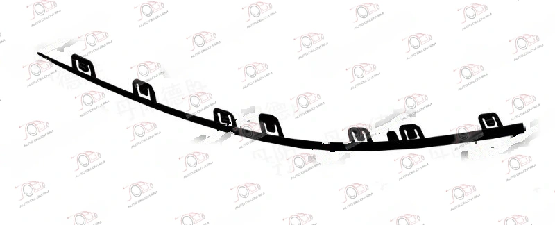 Lajsna Prednjeg Branika Donja Sjaj-Crna (Amg-Line) Mercedes C Class (W206) SDN/S.W. 21- Avantgarde Line — Mercedes C-Class (W206)