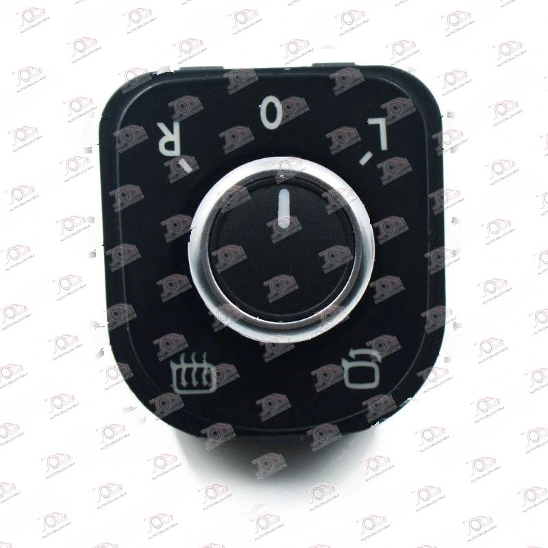 Prekidač za Retrovizor Hrom/Crni Elektro-Sklopiv (6 PIN) Volkswagen Golf 6 2008-2013 — Volkswagen Golf 6