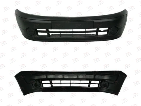 Prednji Branik Crni Renault Kangoo 2003-2008 — Renault Kangoo (2003–2008.)