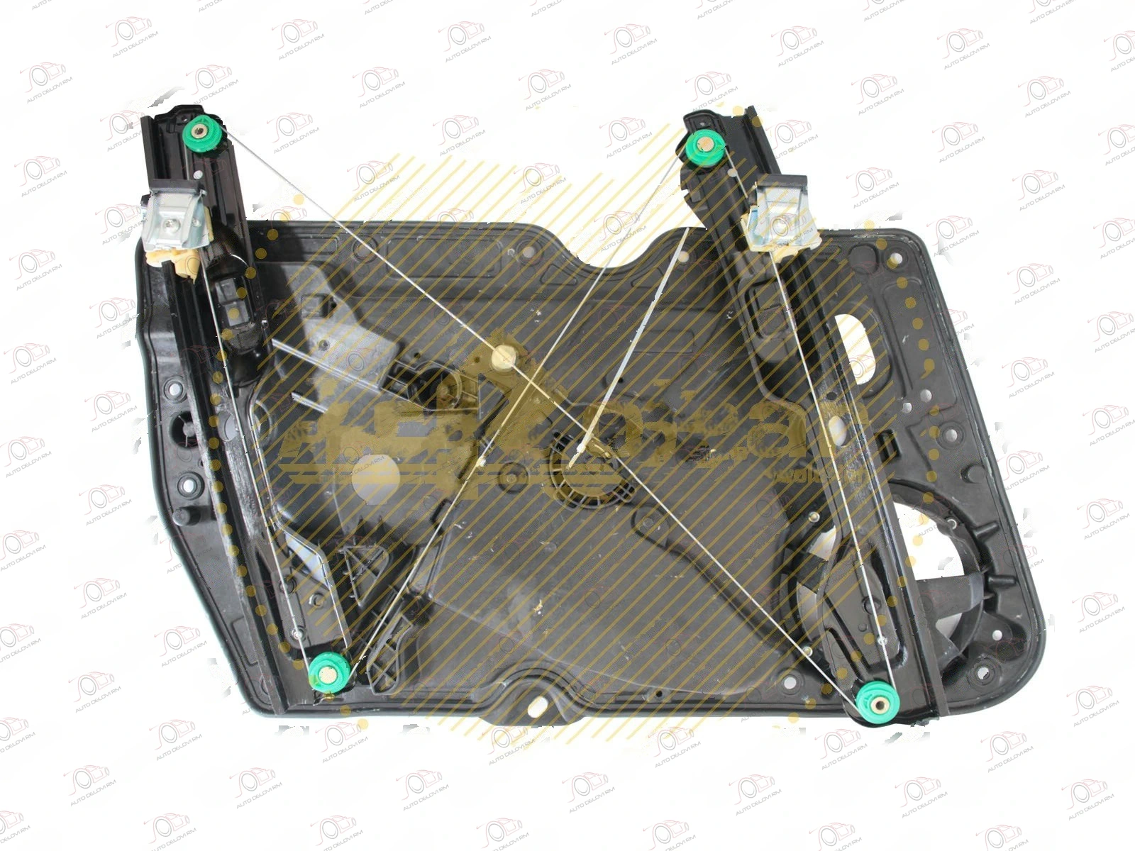 Podizač Prednjeg Prozora Električni (bez Motora) 3/5 Vrata (sa Nosačem) Volkswagen Golf 6 2008-2013 - DESNO, strana: desno — Volkswagen Golf 6 (2008–2013.)