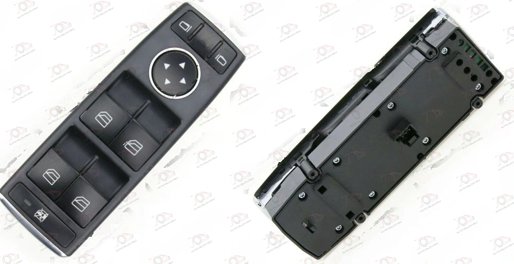 Prekidač u Prednjim Vratima (4 Tastera) (3 PIN) Mercedes E (212) (od 2009.) - LEVO, strana: levo — Mercedes E-Class (W212) (2009–2026.)