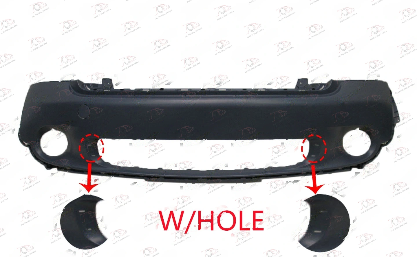 Prednji Branik PM (Otvori za Lajsnu) (Chrome-Line) MINI Countryman (od 2011.) — Mini Countryman (F60) (2011–2026.)