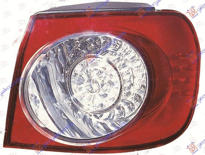 Stop Lampa Spoljašnja (LED) (DEPO) Volkswagen Golf 5 Plus 2004-2009 - DESNO, strana: desno — Volkswagen Golf 5 (2004–2009.)
