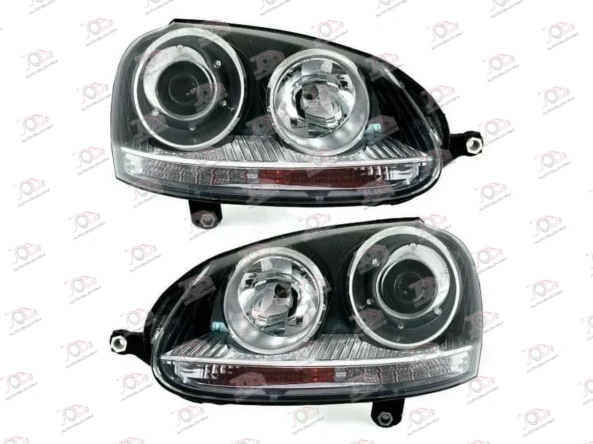 Far Xenon Crni GTI Volkswagen Golf 5 2004-2008 - LEVO, strana: levo — Volkswagen Golf 5 (2004–2008.)