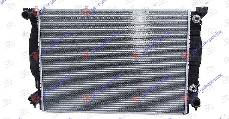 Hladnjak Motora 3.0 V6 3.2 FSI Benzin (Auto) (630x450) Audi A4 2001-2005 — Audi A4 (B6) (2001–2005.)