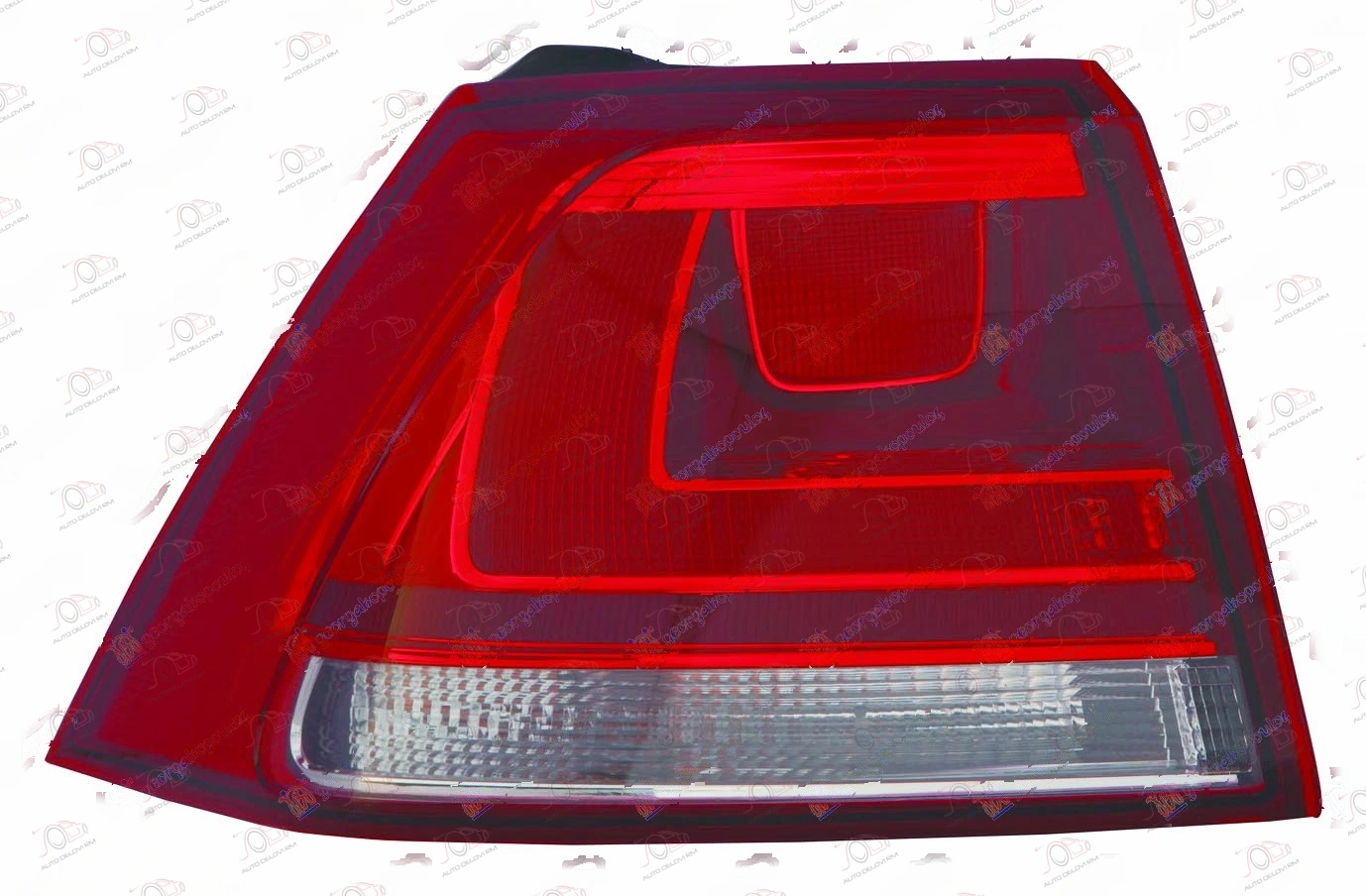Stop Lampa Spoljašnja Crna (Valeo) Volkswagen Golf 7 (od 2013.) - LEVO, strana: levo — Volkswagen Golf 7 (2013–2026.)
