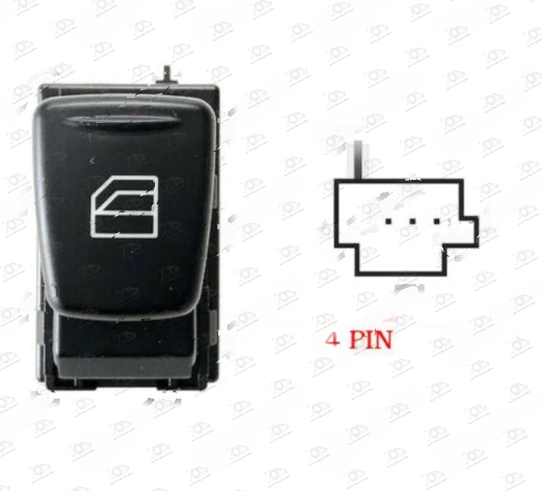 Prekidač u Vratima (4 PIN) Smart Fortwo (od 2007.) - LEVO, strana: levo — Smart Fortwo (2007–2026.)
