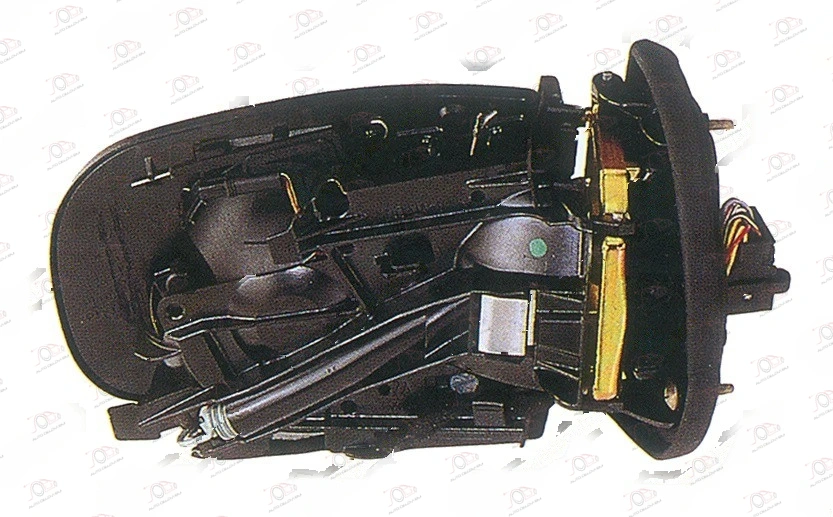 Retrovizor (bez Poklopca) Električni sa Grejačem (Migavac) (7 PIN) (Asferično St - Desno) Mercedes E (210) 1996-1999 - DESNO, strana: desno — Mercedes E-Class (W210) (1996–1999.)