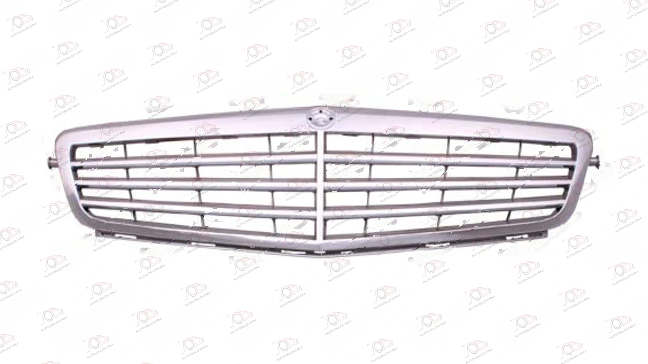 PVC Maska Hrom/Srebrna (Classic/Elegance) Mercedes C (204) 2007-2011 — Mercedes C-Class (W204) (2007–2011.)