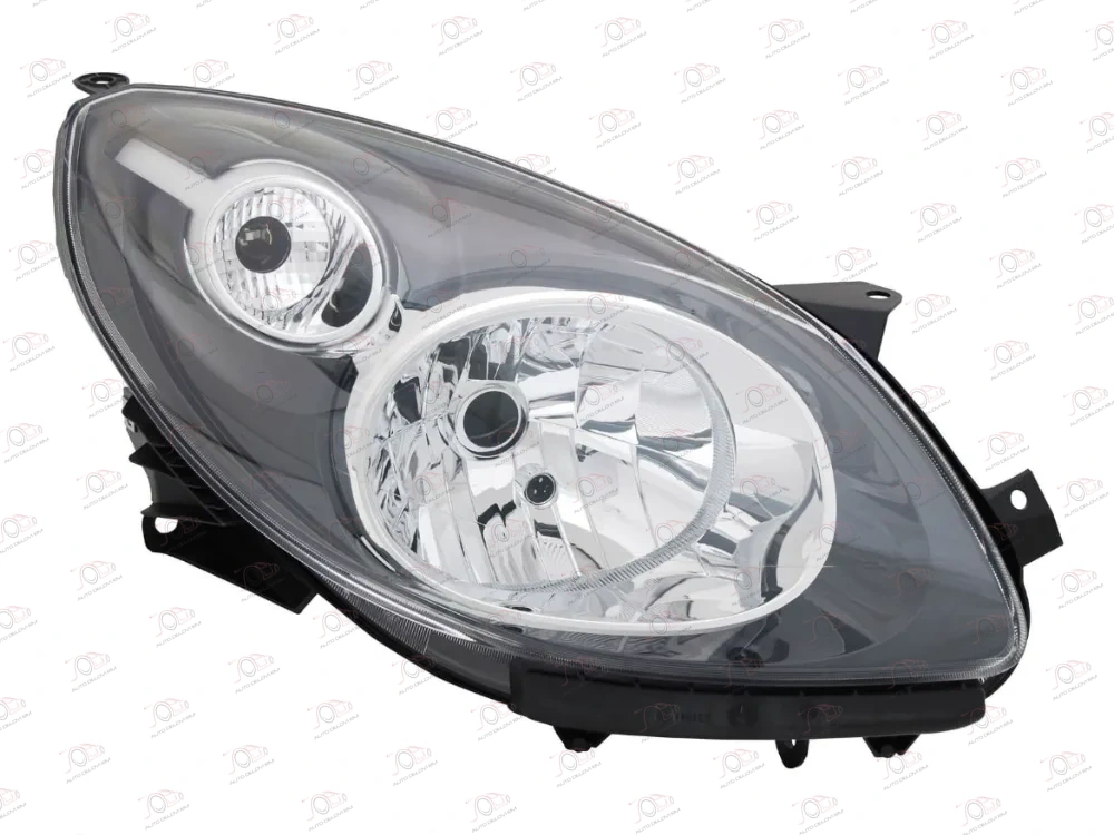 Far Crni Renault Twingo 2007-2012 - LEVO, strana: levo — Renault Twingo (2007–2012.)