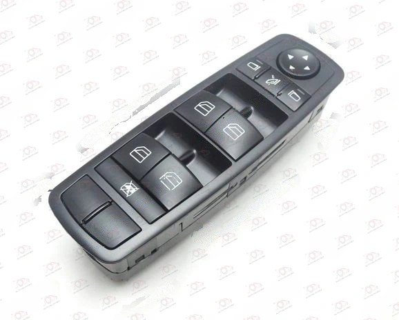 Prekidač u Prednjim Vratima Crni (4 Tastera) (Elektro-Sklopiv Retrovizor) (3 PIN) Mercedes R Class (W251) 2006-2010 — Mercedes R-Class (W251) (2006–2010.)