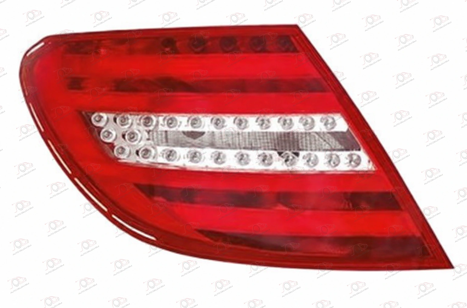 Stop Lampa (LED) (DEPO) Mercedes C (204) 2007-2011 - LEVO, strana: levo — Mercedes C-Class (W204) (2007–2011.)