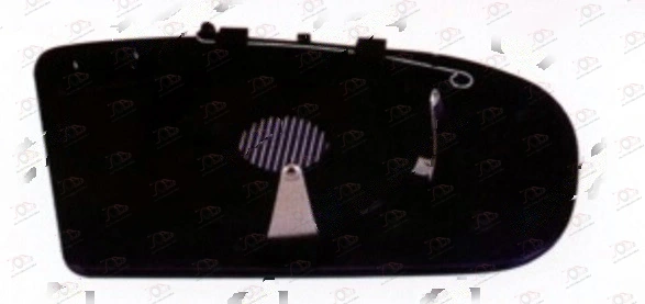 Staklo Retrovizora sa Grejačem (Asferično) Mercedes E (211) 2002-2009 - LEVO, strana: levo — Mercedes E-Class (W211) (2002–2009.)