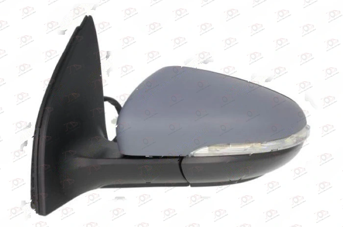 Retrovizor Električni sa Grejačem PM (Elektro-Sklopiv) (Migavac) (Asferično Stak - Levo) Volkswagen Golf 6 2008-2013 - LEVO, strana: levo — Volkswagen Golf 6 (2008–2013.)