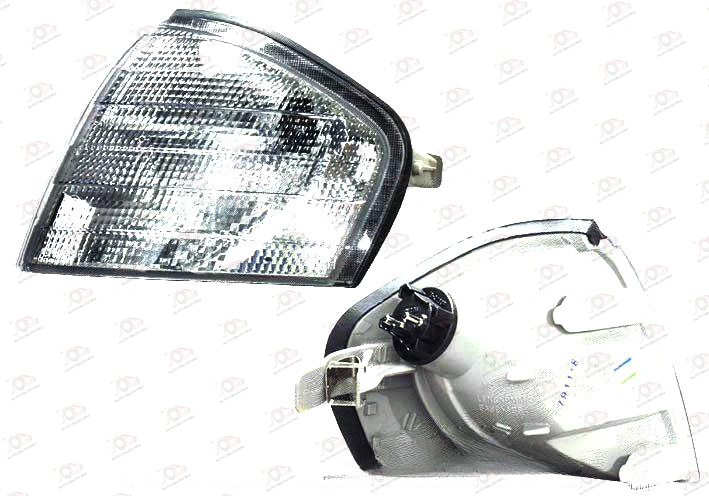 Migavac Beli Mercedes C (202) 1993-1999 - LEVO, strana: levo — Mercedes C-Class (W202) (1993–1999.)